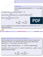 Héorème Ègle de L Ôpital: Limites Opérations Sur Les Limites