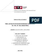 Los Delito de Fraude de Personas Jurídicas Art. 198, 198a, 199 - Del Código Penal