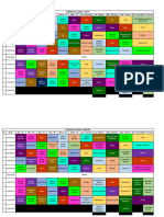 Horario de Clases General 2024 - 2025