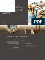 Selection of Transducer For Flow Rate Measurement System