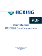 10.19 User Manual of HXET100 Concentrator