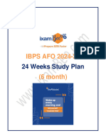 IBPS AFO 6 Months Study Plan PDF