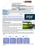 Actividad de Aprendizaje de Ciencia Tecnologia y Salud 4to B Avanzado Clase 05 Diseña