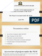 Project Assessment April, 2024