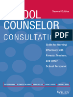 School Counselor Consultation Skills For Working Effectively With Parents,.-John Wiley & Sons (2022)