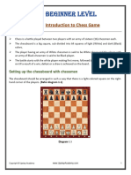 Chess Nature of The Game, Square Names