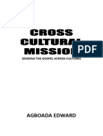 Cross Cultural Mission