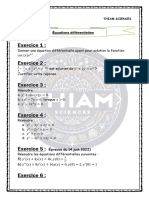 Équations Différentielles (THIAM SCIENCES)