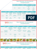 Menu 5 Semanas PDF