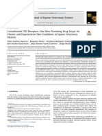 Cannabinoids CB2 Receptors, One New Promising Drug Target For Chronic and Degenerative Pain Conditions in Equine Veterinary Patients 02-2020