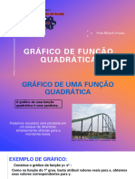 SLIDE - Gráfico de Função Quadrática