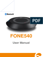 FONE540 Manual