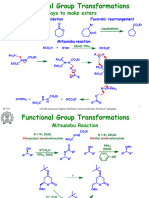 Ways To Make Esters: Baeyer-Villiger Oxidation Favorskii Rearrangement