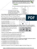 Sujet 08 Prepa Bac D Elite-Renfo 2024 SVT