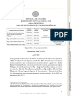 Comparecientes/solicitantes Cédulas Números Fecha de Reparto Expediente Legali Principal Cuaderno Acumulado Legali