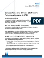 Carbocisteine and Chronic Obstructive Pulmonary Disease (COPD)