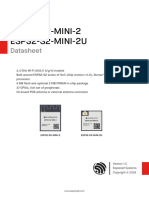 Esp32 s2 Mini 2 Esp32 s2 Mini 2u Datasheet en