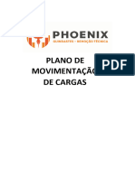 Plano de Içamento e Movimentação de Cargas