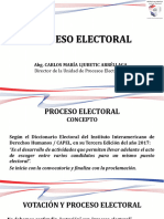 Proceso Electoral Foro 8