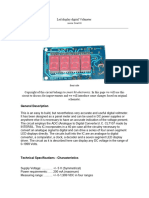 Led Display Digital Voltmeter