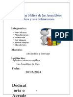 777la Doctrina Bíblica de Las Asambleas de Dios y Sus Definiciones