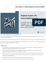 Diferencia Entre Market Maker e Intermediarios Puros (ECN o STP)