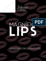 Apostila de Treinamento Magnific Lips