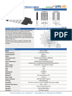 GR SL 250WT 250W Led Roadway Lighting Datasheet