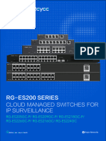 Ruijie RG ES200 Series Cloud Managed POE Switches For IP Surveillance Da...