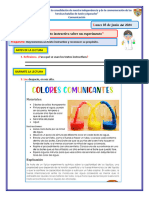 Ficha de Comunicacion Leemos Un Texto Instructivo Sobre Un Experimento