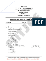 Aits 2223 Ot II Jeea TD Paper 2 Sol