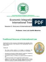 Session 3 - Sources of International Economic Law