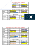 Pre Engineering 1st Year 2nd Semester Class Schedule