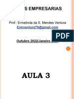 AULA 3 - Ciências Empresariais