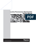 Flourescence Spectrometer Service Manual