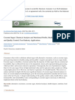 Coconut Sugar: Chemical Analysis and Nutritional