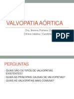 AULA 8 - Valvopatia Aã Rtica