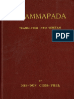 Dhammapada (Translated Into Tibetan by Dge-'Dun Chos-'Phel) - Anna's Archive