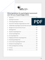 Ethical Guidelines For Psychological Assessment EG-Psychological-tests