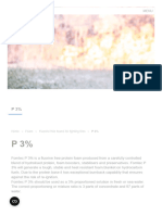 P 3% Fluorine Free Foam - Fomtec Firefighting Foam