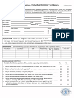 Income Tax Return - HD - B - Editable