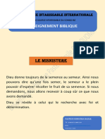 Le Ministere-Pasteur Basile ONDOUOMA