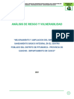 Analisis de Riesgo y Vulnerabilidad PITUMARCA