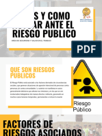 Que Es Y Como Actuar Ante El Riesgo Publico: Area de Seguridad Y Salud en El Trabajo