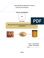 Businesse Plan Beurre Cacahuete