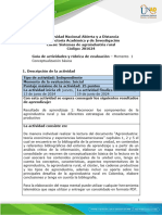 Guia de Actividades y Rúbrica de Evaluación - Unidad 1 - Momento 1 - Conceptualización Básica