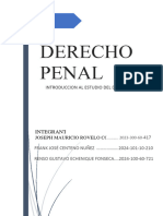 Informe Derecho Pena