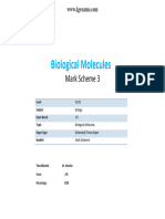 4.3 Biological Molecules IGCSE CIE Biology Ext Theory MS - L