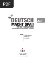 Deutsch Macht Spass A2.1 Schulerbuch