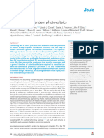 A Roadmap For Tandem Photovoltaics - 2024 - Joule